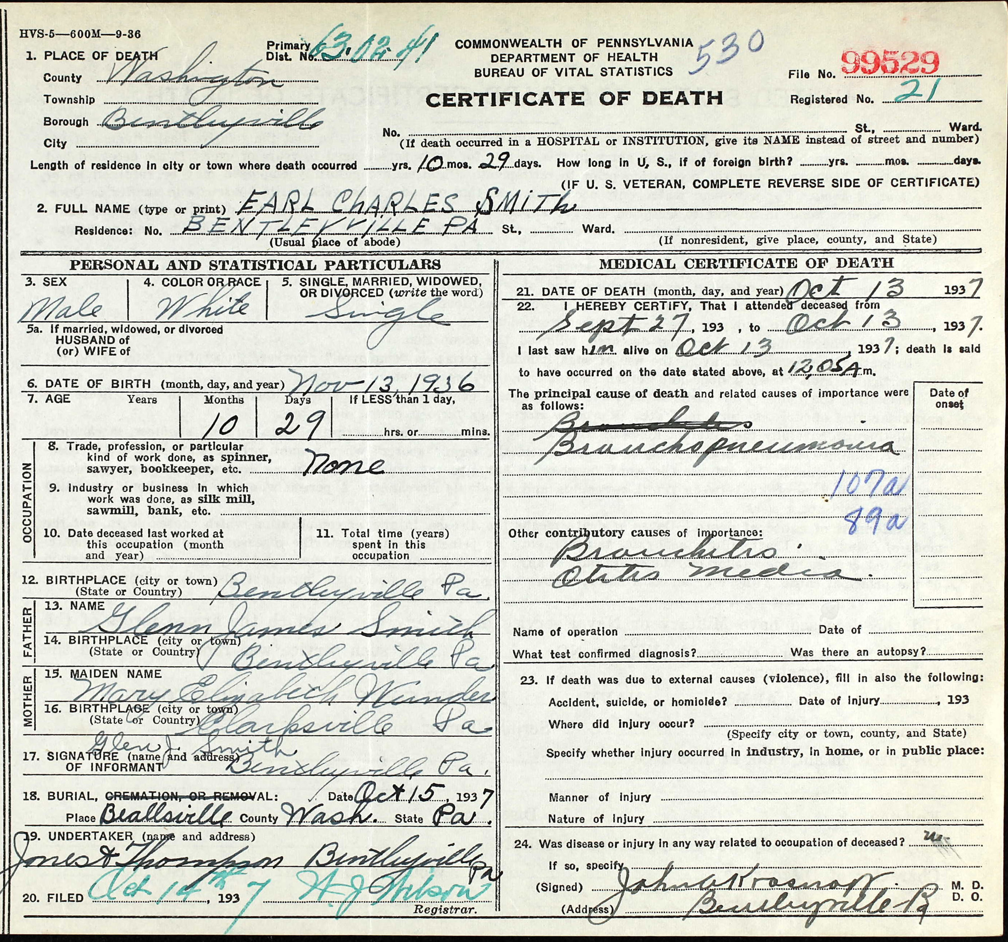Earl Charles Smith